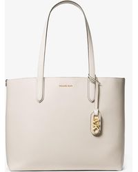 MICHAEL Michael Kors - Eliza Extra-large Pebbled Leather Reversible Tote Bag - Lyst