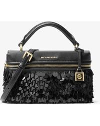 MICHAEL Michael Kors - Mk Jana Extra-Small Paillette Embellished Crossbody Bag - Lyst
