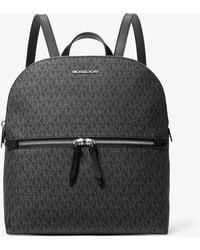 Michael Kors Outlet - Mk Dallas Medium Signature Logo Backpack - Lyst