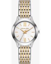 Michael Kors - Mini Aspyn Two-Tone Watch - Lyst