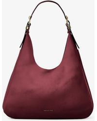 MICHAEL Michael Kors - Michael Kors Nolita Large Nubuck Hobo Shoulder Bag - Lyst