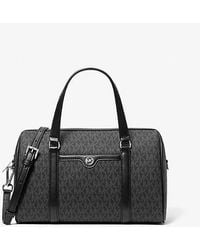 Michael Kors - Jet Set Travel Medium Signature Logo Satchel - Lyst