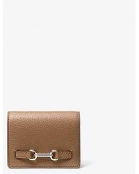 Michael Kors - Carson Small Pebbled Leather Wallet - Lyst