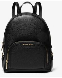 Michael Kors - Jaycee Medium Pebbled Leather Backpack - Lyst