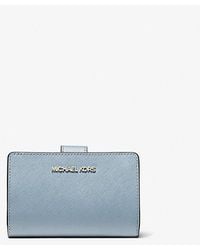 Michael Kors - Medium Saffiano Leather Wallet - Lyst