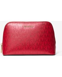 MICHAEL Michael Kors - Mk Kit Da Viaggio Jet Set Piccolo Con Logo Metallizzato - Lyst