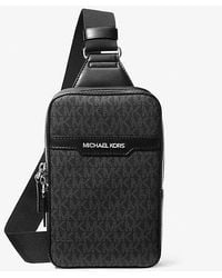 Michael Kors - Cooper Medium Signature Logo Sling Pack - Lyst