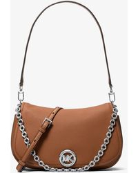 MICHAEL Michael Kors - Mk Nolita Medium Leather Convertible Shoulder Bag - Lyst
