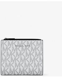 Michael Kors - Hudson Signature Logo Wallet - Lyst