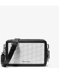 Michael Kors - Hudson Empire Monogram Crossbody Bag - Lyst