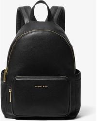 MICHAEL Michael Kors - Mk Tanner Medium Pebbled Leather Backpack - Lyst