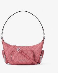 Michael Kors - Merritt Small Signature Logo Convertible Shoulder Bag - Lyst