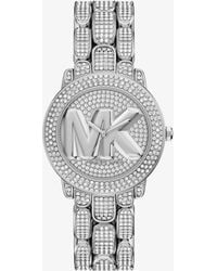 Michael Kors - Pavé Phoebe-Tone Watch - Lyst