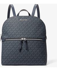Michael Kors Outlet - Mk Dallas Medium Signature Logo Backpack - Lyst