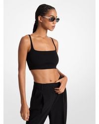 MICHAEL Michael Kors - Mkcamiseta De Tirantes Corta De Lana Elástica - Lyst