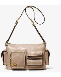 Michael Kors - Dakota Medium Leather Shoulder Bag - Lyst
