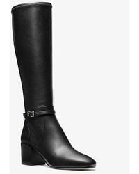 Michael Kors - Ella Block Heel Boot - Lyst