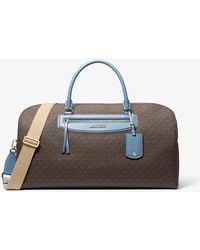 Michael Kors - Mk Borsa Da Weekend Jet Set Travel Extra-Large Con Logo - Lyst