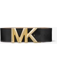 michael kors python belt