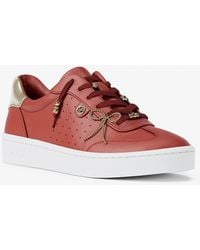 MICHAEL Michael Kors - Mk Basket Scotty En Cuir Travaillé - Lyst