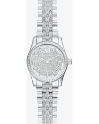 Michael Kors - Petite Lexington Pavé-Tone Watch - Lyst