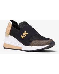michael kors felix scuba and mesh sneaker