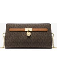 Michael Kors - Mk Hamilton Moderne Extra-Small Signature Logo Convertible Crossbody Bag - Lyst