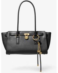 Michael Kors - Mk Hamilton Moderne Small Leather Satchel - Lyst