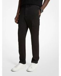 Michael Kors - Stretch Organic Cotton Cargo Pants - Lyst