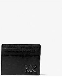 Michael Kors - Mk Hudson Leather Card Case - Lyst