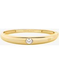 Michael Kors - Oval Stone Bangle - Lyst