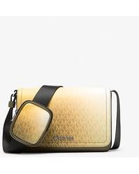 Michael Kors - Cooper Small Ombré Signature Logo Crossbody Bag With Pouch - Lyst