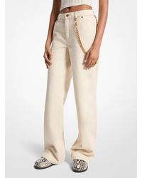 MICHAEL Michael Kors - Mk Relaxed Wide-Leg Jeans - Lyst