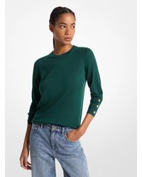 MICHAEL Michael Kors - Mk Merino Wool Jumper - Lyst