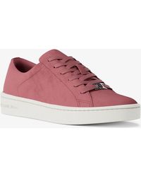 MICHAEL Michael Kors - Keaton Suede Sneaker - Lyst