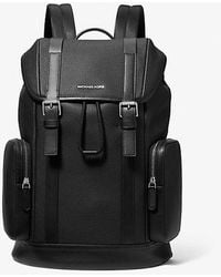 Michael Kors - Mk Hudson Pebbled Leather Backpack - Lyst