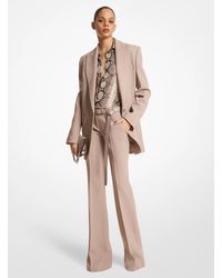 Michael Kors - Mk Darcy Double Crepe Sablé Blazer - Lyst