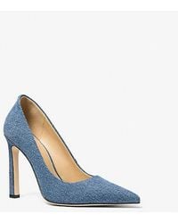 Michael Kors - Amara Denim Pump - Lyst