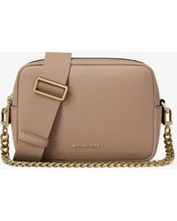 MICHAEL Michael Kors - Bryant Medium Pebbled Leather Camera Crossbody Bag - Lyst