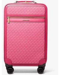 Michael Kors - Jet Set Travel Small Signature Logo Suitcase - Lyst