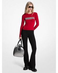 MICHAEL Michael Kors - Mk Courchevel Knit Jumper - Lyst