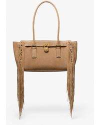 MICHAEL Michael Kors - Mk Borsa A Mano Hamilton Moderne Piccola Con Logo - Lyst