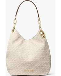 MICHAEL Michael Kors - Mk Lillie Large Logo Shoulder Bag - Lyst