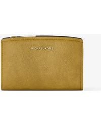 MICHAEL Michael Kors - Mk Bryant Medium Nubuck Wallet - Lyst