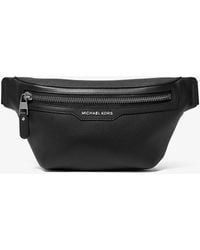 Michael Kors - Mk Sac Ceinture Hudson En Cuir Grainé - Lyst