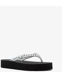 Michael Kors - Zaza Platform Flip Flop - Lyst