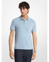 Michael Kors - Mk Cotton Polo Shirt - Lyst