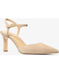 MICHAEL Michael Kors - Mk Amara Suede Slingback Pump - Lyst