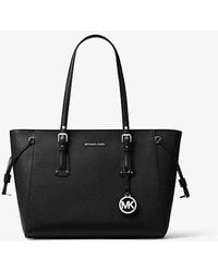 MICHAEL Michael Kors - Voyager Leather Tote Bag - Lyst