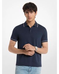 Michael Kors - Mk Cotton Polo Shirt - Lyst